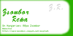 zsombor repa business card